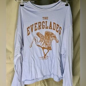 AE TAILGATE CROPPED EVERGLADES TEE